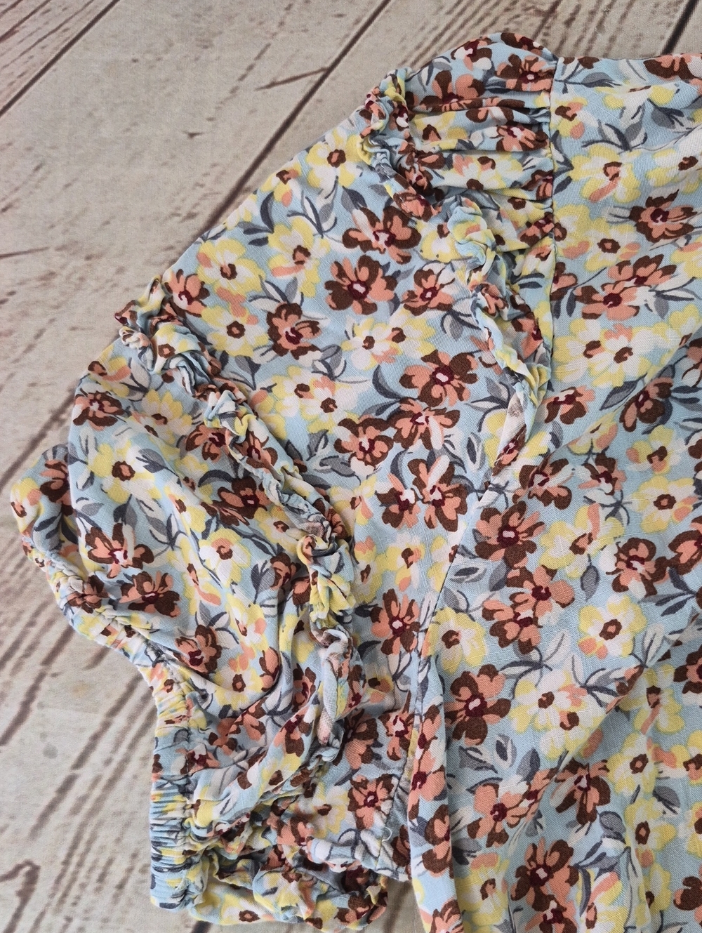 TheGet Multicolored Floral Blouson Dress‎ Size XXL - Picture 6 of 6